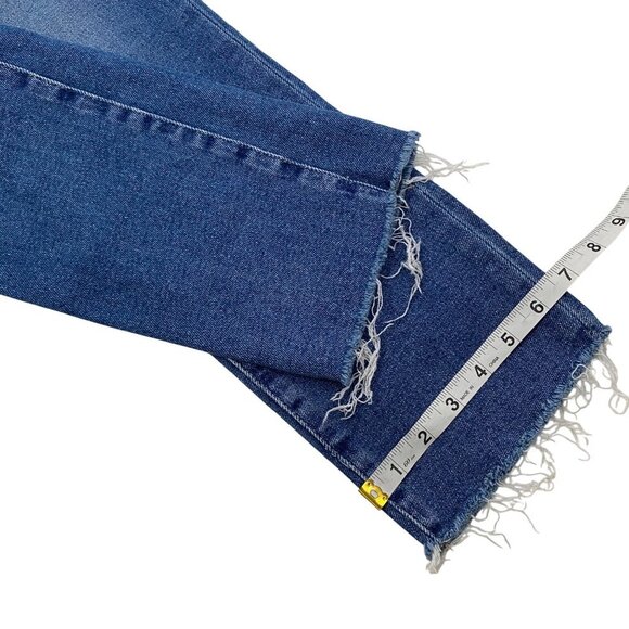 Frank & Eileen CORK Everyday Blue Everyday Denim size 27 slim straight high rise - Picture 14 of 14